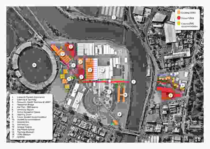 The proposed library and student experience building designed by John Wardle Architects.