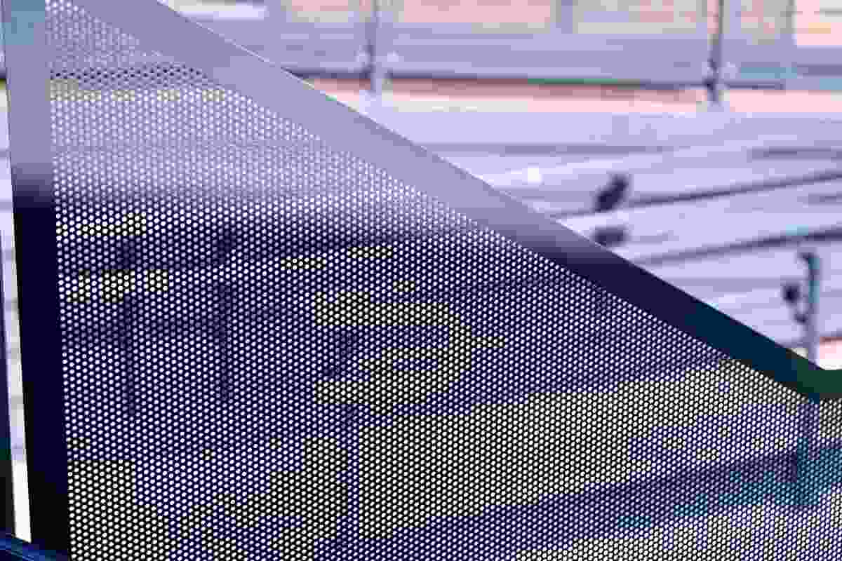 Module Window Infills Perforated Infill Panels from Moddex | ArchitectureAu