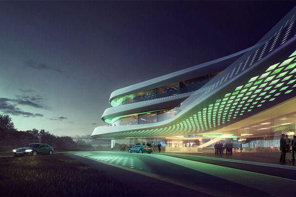 LAVA's proposal for the headquarters of the Green Climate Fund in Bonn.