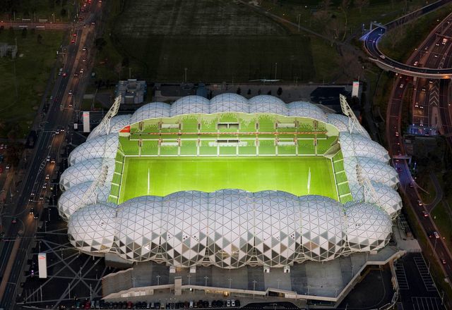 AAMI Park stadium by Cox Architecture.