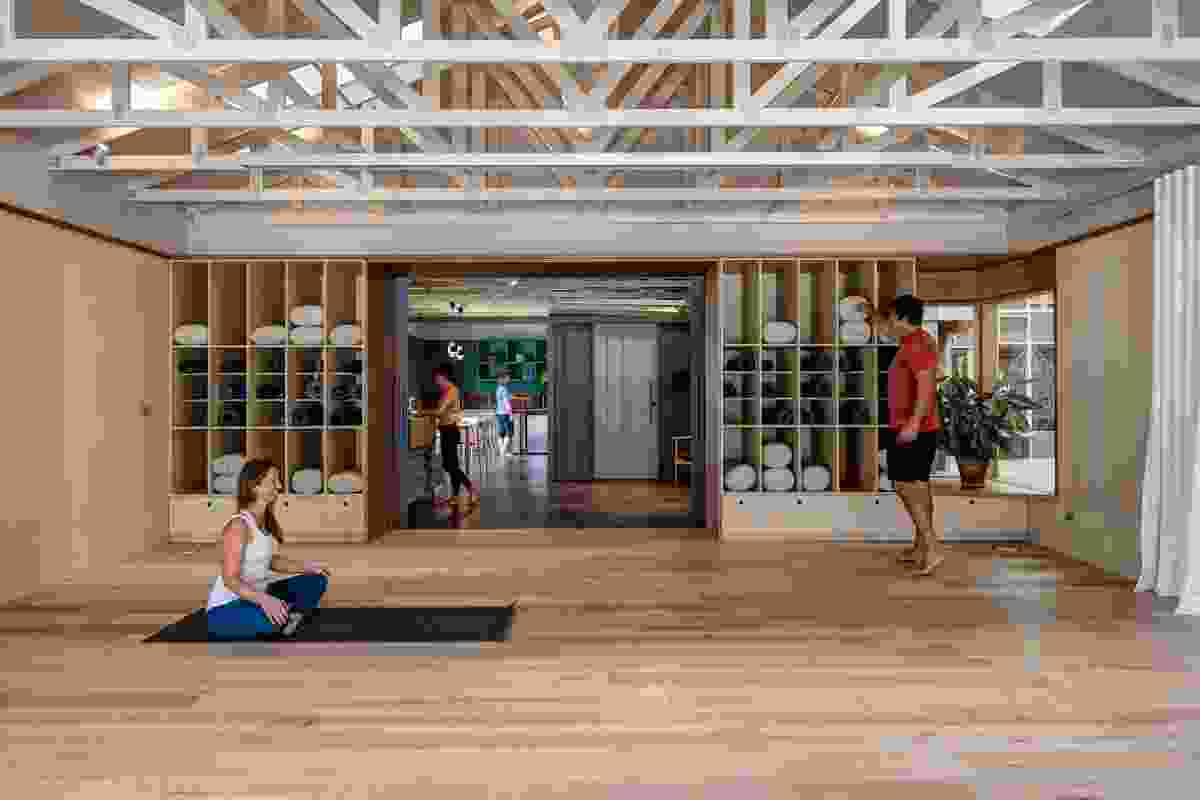 Flow Yoga by Craig Tan Architects.