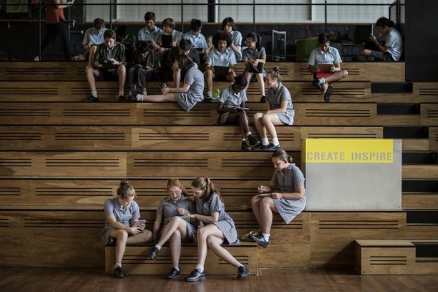 Albert Park College Environmental Arts Hub by Six Degrees Architecture.