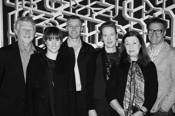 2014 Houses Awards jury (L–R): Peter Willams, Katelin Butler, William Smart, Emma Williamson, Maggie Edmond, Brian Donovan.