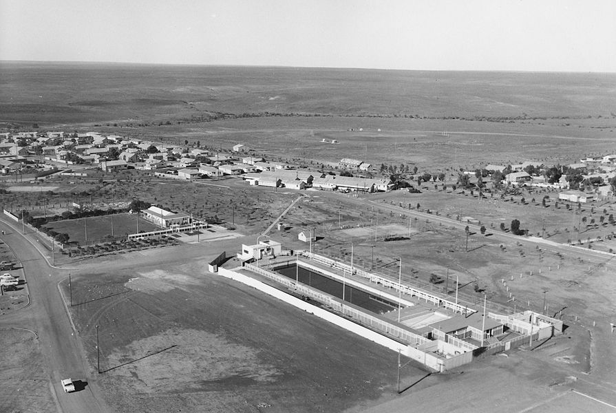 Woomera Village, South Australia in the 1950s.