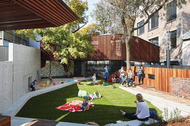 East Sydney Early Learning Centre by Andrew Burges Architects in association with City of Sydney.