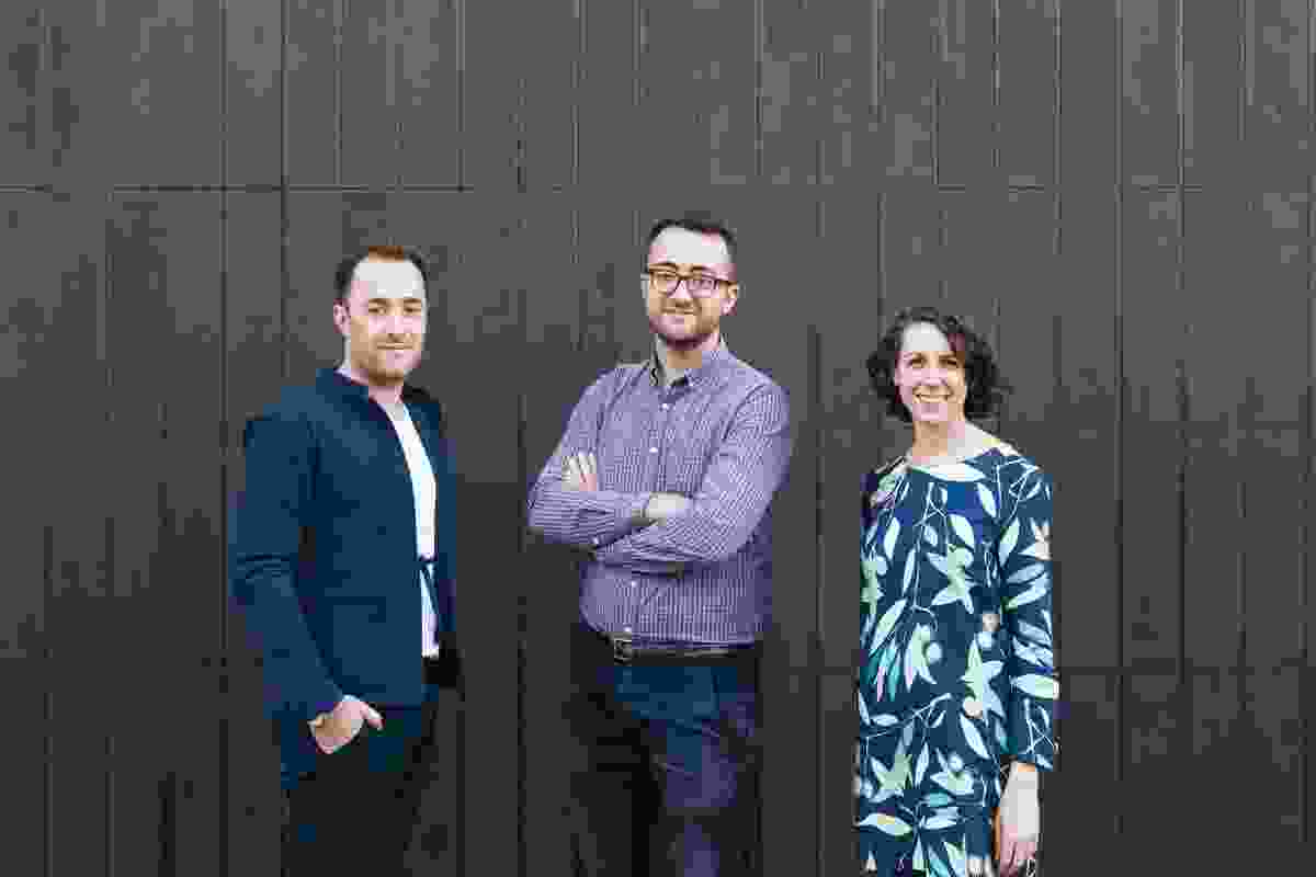 Trias is a collective of three highly accomplished individuals (from left): Jonathon Donnelly, Casey Bryant and Jennifer McMaster.