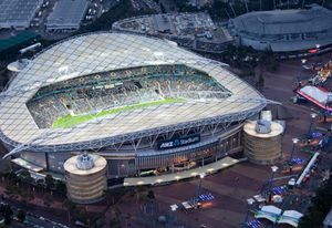 The Sydney Olympic Stadium by Populous and Bligh Lobb Sports Architecture will be refurbished.