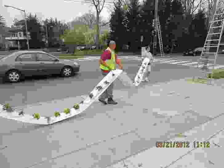 The xClinic’s Butterfly Bridge project – a suspended path planted with enticing flowers and plants – allows butterflies to navigate obstacles in urban settings.