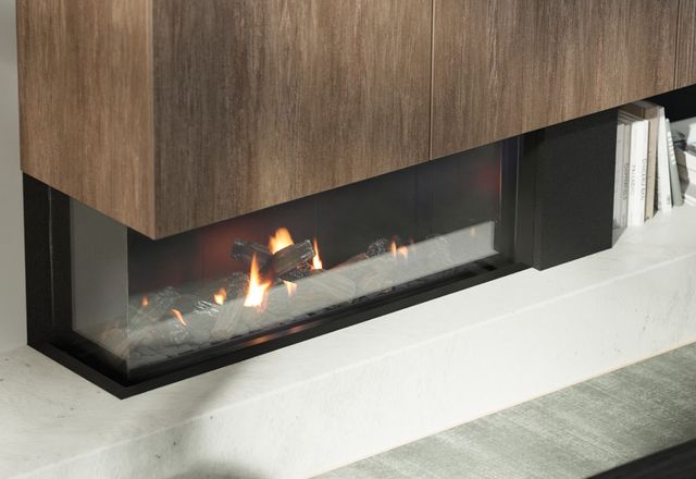 DN Corner and Peninsula gas fireplaces by Escea