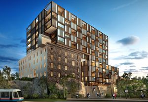 Grimshaw Architects' proposal for the mill.