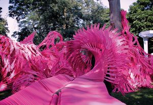 Alisa Andrasek and Jose Sanchez, Bloom, Victoria Park, London (2012).