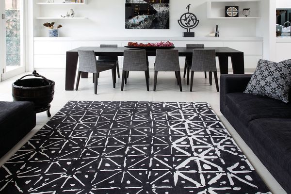 Batik, part of the Hirameki rug collection by Akira Isogawa for Designer Rugs.