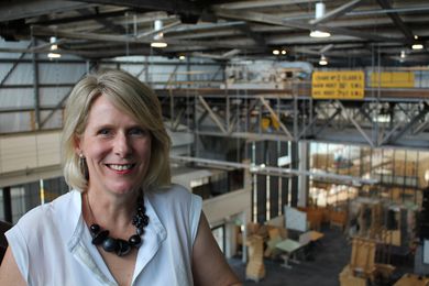Kirsten Orr, the new head of the University of Tasmania's School of Architecture and Design.