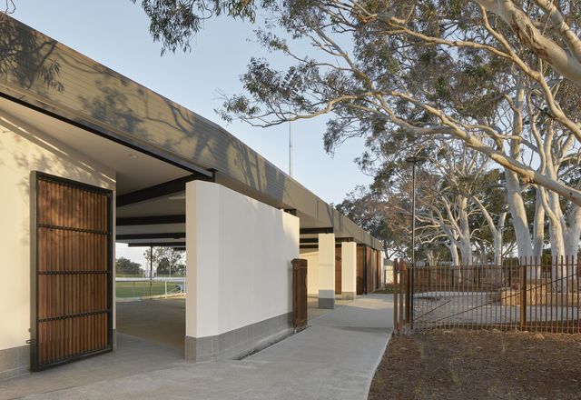 Artie Smith Oval Cricket and AFL Sports Pavilion by Local Architect South Coast in association with Barnacle studio.