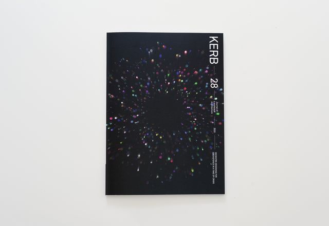 Kerb #28: Designing for coexistence in a time of crisis. Edited by Alexander Maxwell-Anderson, Darcy Rankin, Yishi Wang, Beidi Ran, Hongxin Huang and Kate Trenerry.