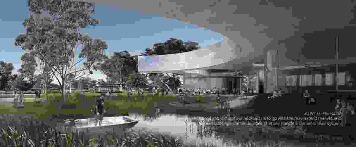 Kerstin Thompson Architects' design for the new Shepparton Art Museum.