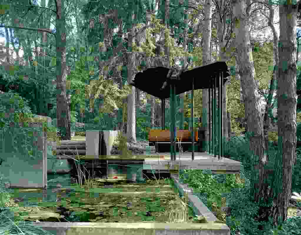 Garden Pavilion and Reflective Pool, 1988