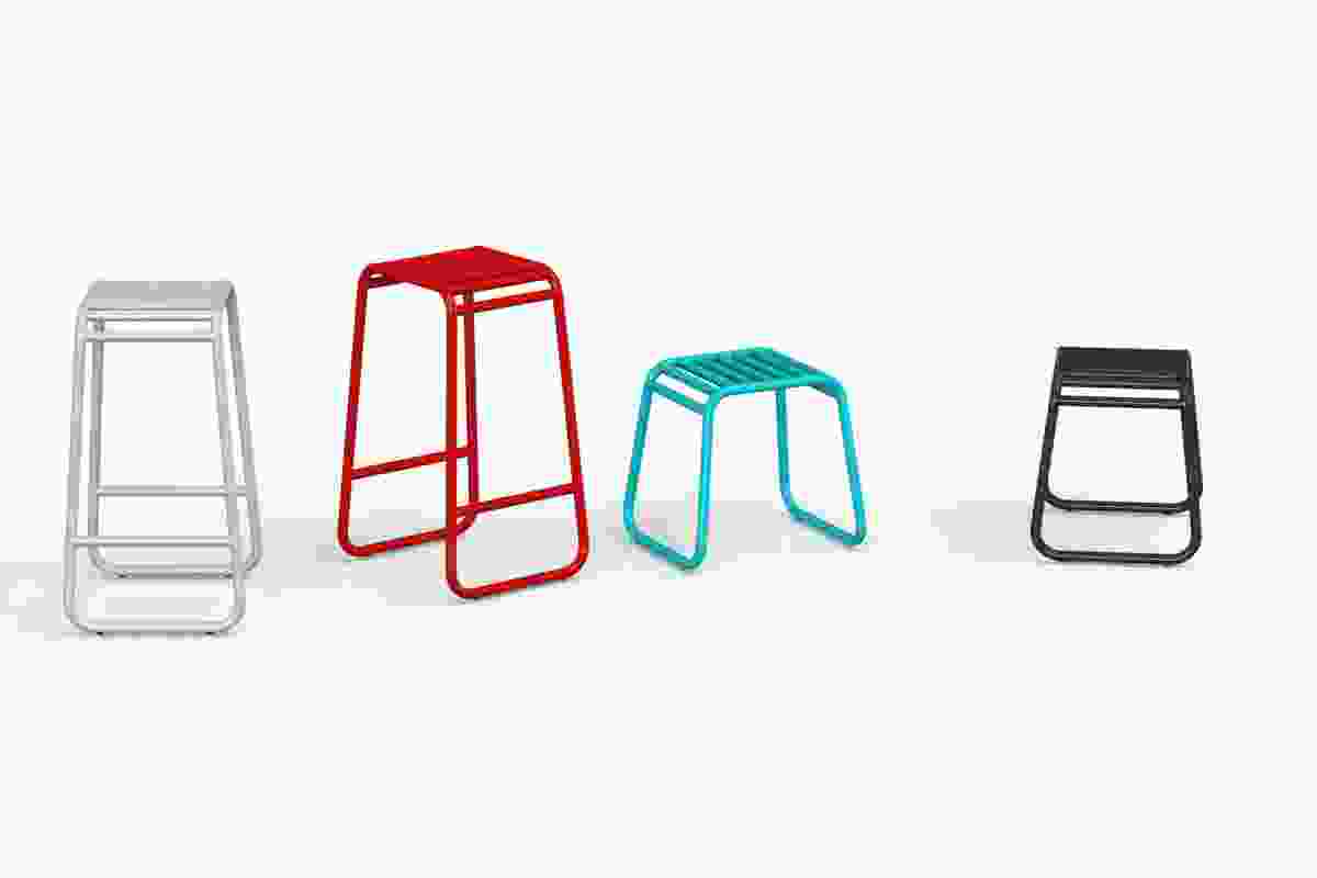 The stackable Tote stool by Convert Studios.