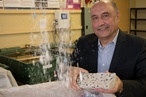 Medical waste to produce durable, sustainable concrete