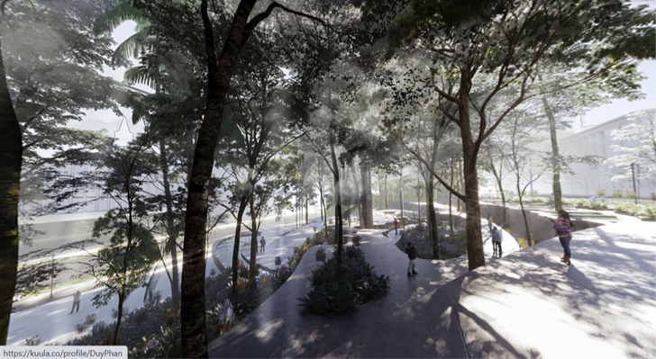 Rainforest Activity Centre, a proposal by Kristen Levey, Monash University.