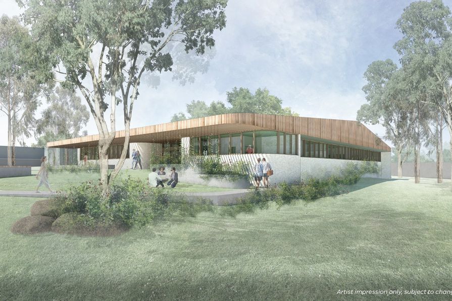 First look at Melbourne secondary school upgrade | ArchitectureAU