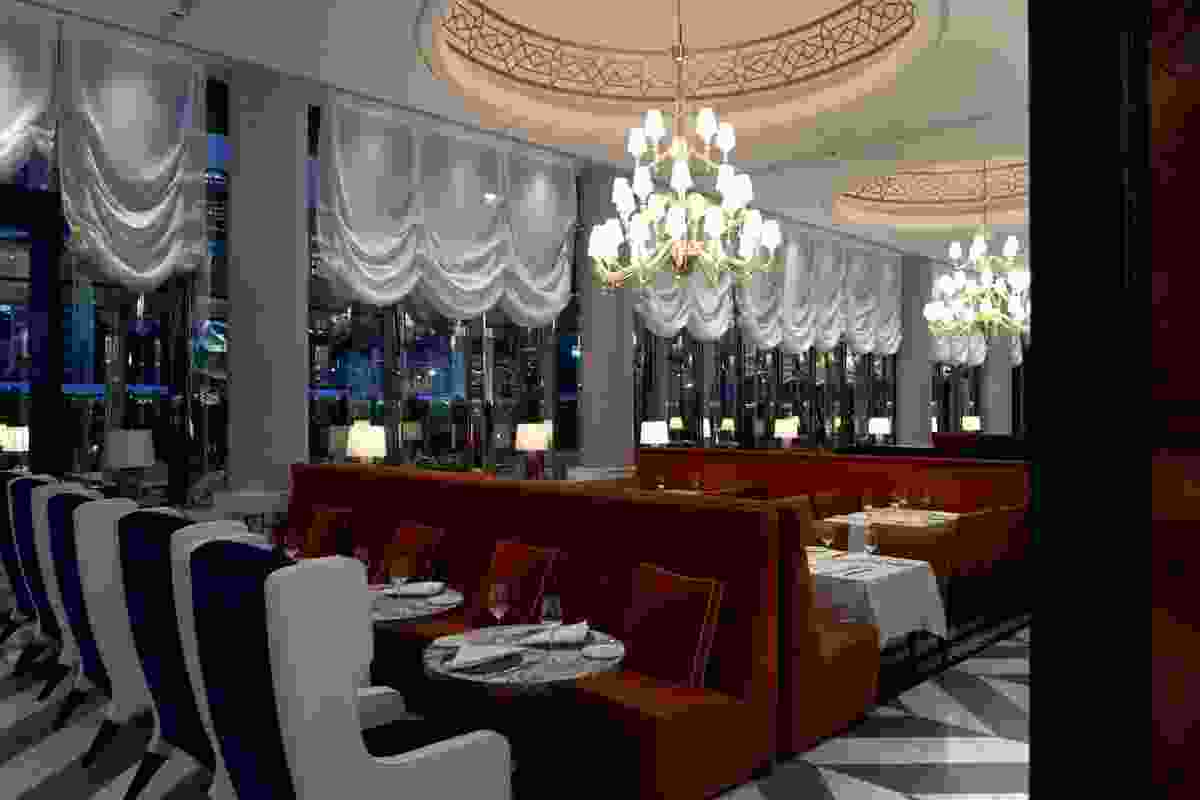 Rosetta’s richly decorated main dining room.