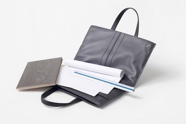 Nendo's Architect Bag for Italian leather brand Tod's.
