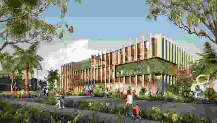 Preliminary design of the Coomera Civic Hub.