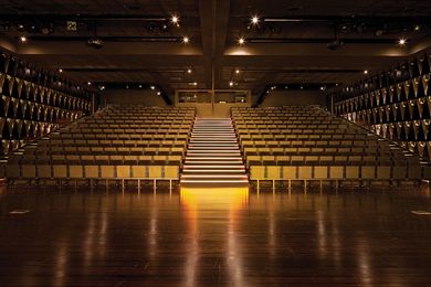 Nudgee College Tierney Auditorium by m3architecture.