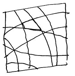 H. Weaving of the grid to generate an intersecting arch and vault system in Tama Art University Library, Tama, Japan (axonometric detail and plan).