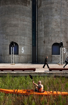 North Wharf Promenade, Silo Park and Jellicoe Street by Taylor Cullity Lethlean with Wraight + Associates.