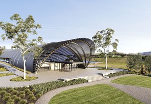 The proposed Levantine Hill Estate by Fender Katsalidis.
