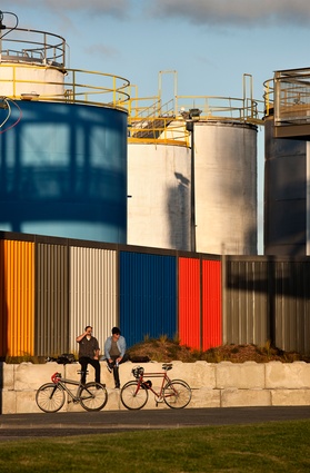 North Wharf Promenade, Silo Park and Jellicoe Street by Taylor Cullity Lethlean with Wraight + Associates.