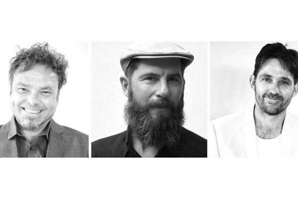 The new members of the McGregor Coxall Senior Design Team: Christian Borchert, David Knights and Tom Rivard.