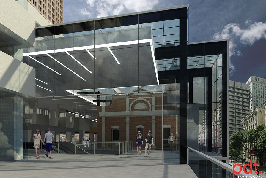 The Brisbane Central Station renewal by PDT Architects.
