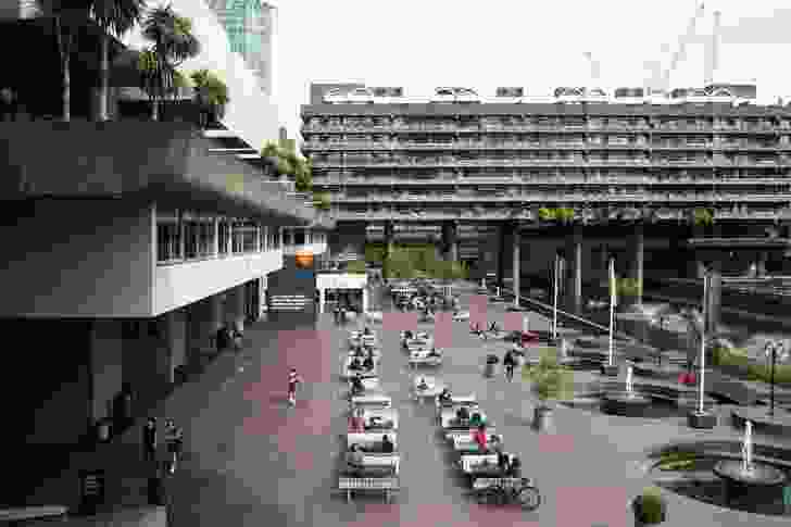 Communal space at the Barbican Estate is extensive, with amenities such as an arts centre, music school and restaurants.