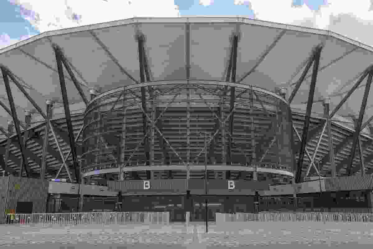 Western Sydney Stadium designed by Populous.