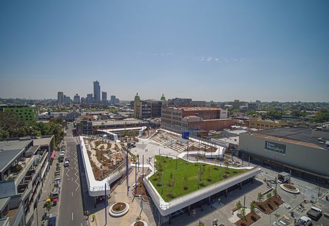 Prahran Square by Lyons Architecture and Aspect Studios.