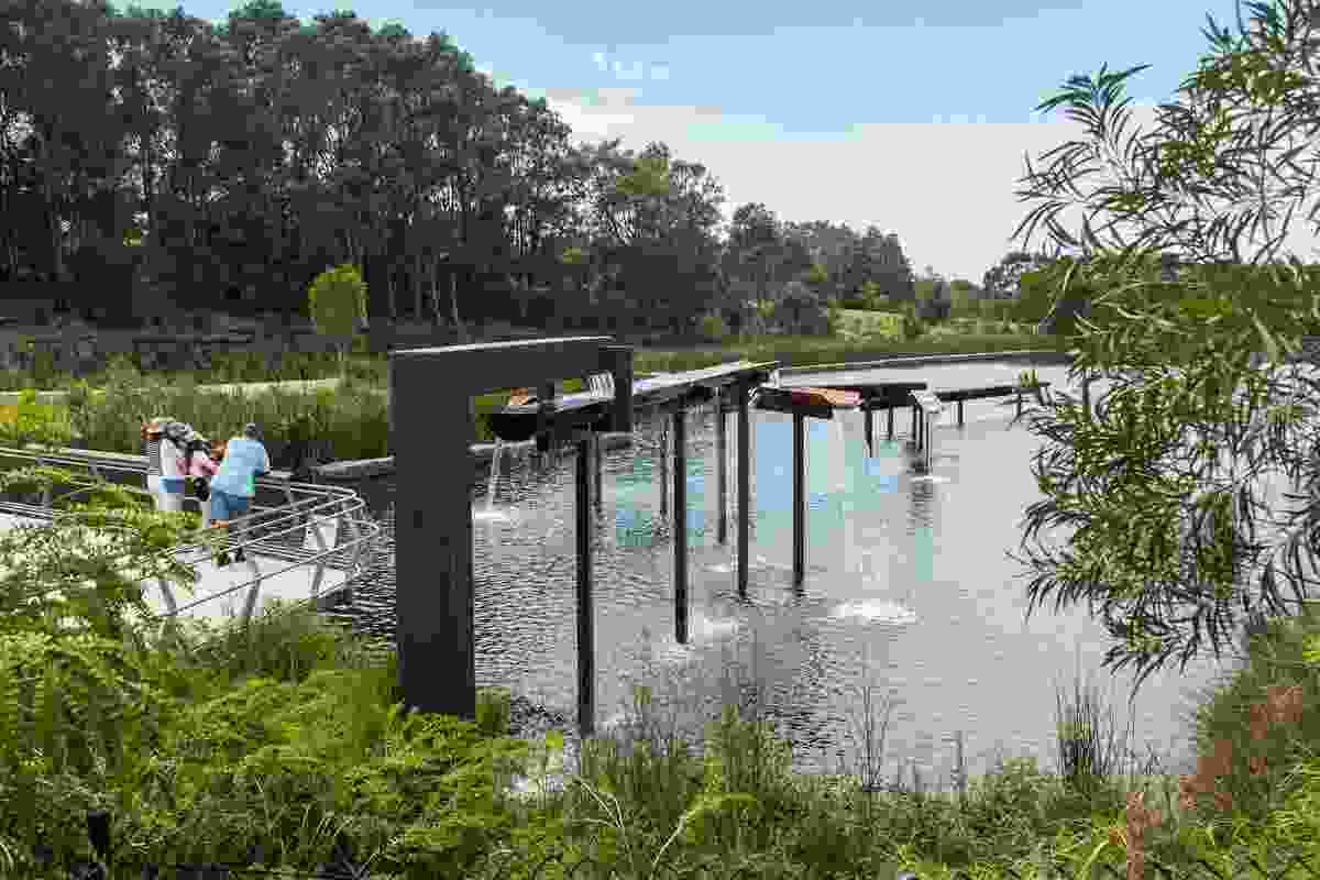 Sydney Park Water Re-Use Project by Turf Design Studio and Environmental Partnership.