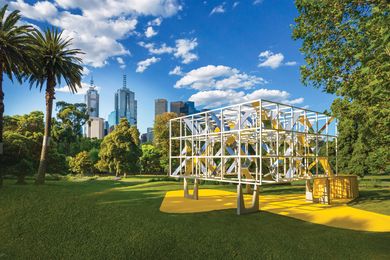 As a “cultural laboratory,” MPavilion provides a space for the Melbourne community to come together over the summer months.