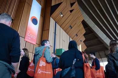 Day one of the 2025 Australian Architecture Conference at the Sydney Opera House.