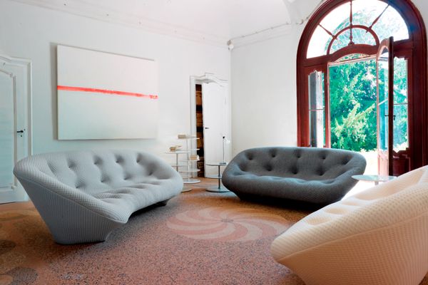 Ploum sofas designed by Ronan and Erwan Bouroullec.