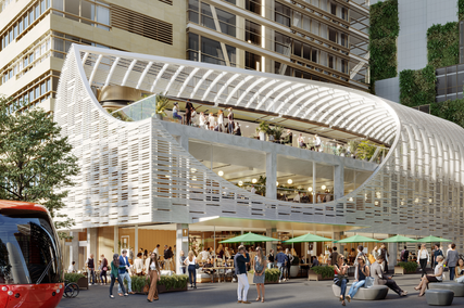 Green Square Library & Plaza unveiled | ArchitectureAU