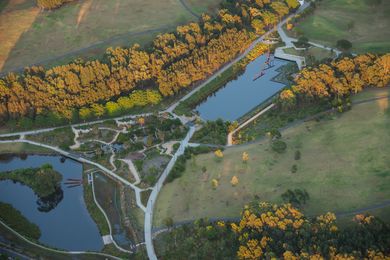 Sydney Park Water Re-Use Project Stage 2 by Turf Design Studio and Environmental Partnership (TDEP).