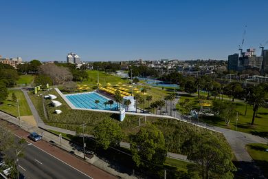 Prince Alfred Park + Pool Upgrade by Neeson Murcutt Architects in Association with City of Sydney.