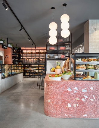 Hunter & Co. Deli by Mim Design.