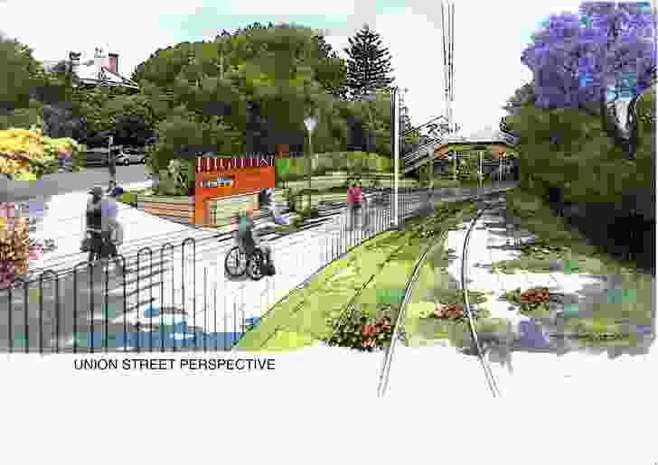 Proposed access at Union Street.