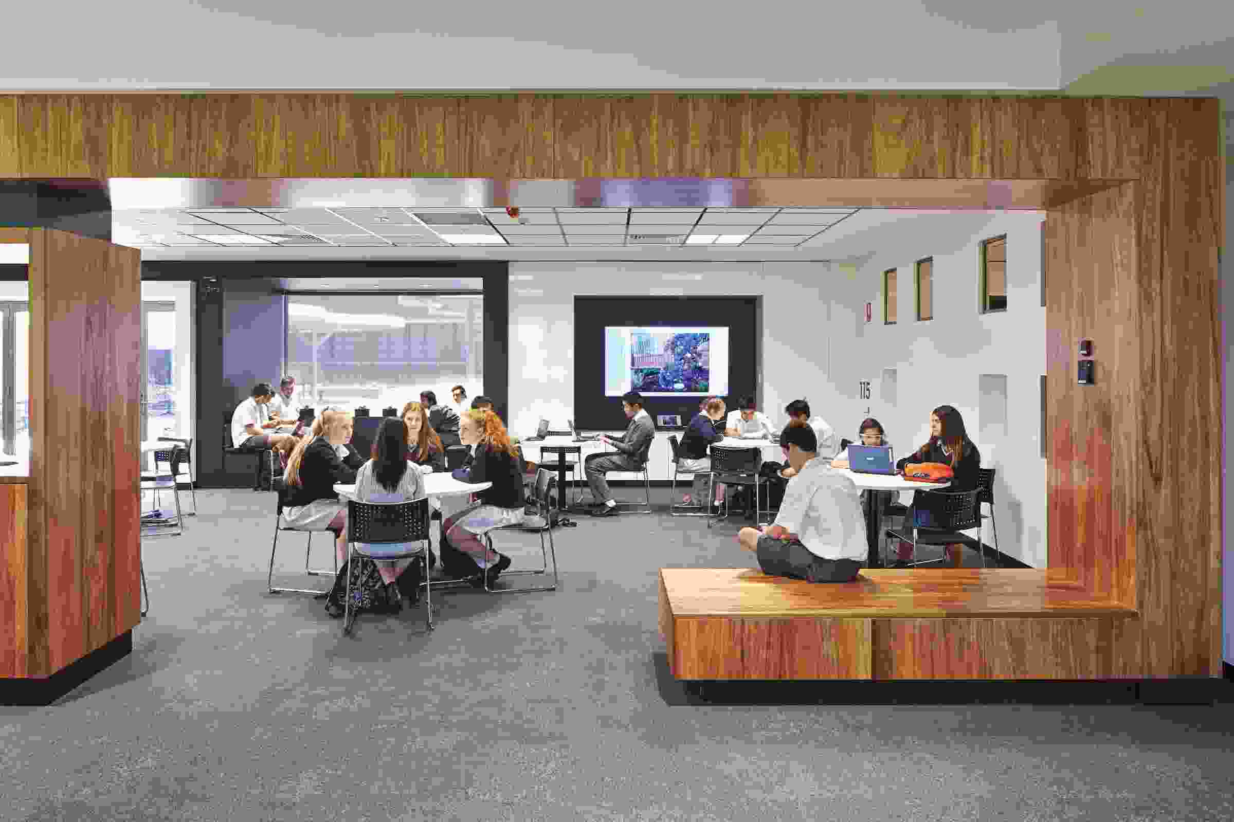 Learning Studyhub Building Adelaide High School New Learning Centre | ArchitectureAu