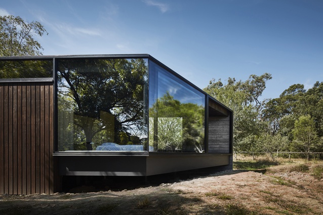 A Pavilion Between Trees by Branch Studio Architects.
