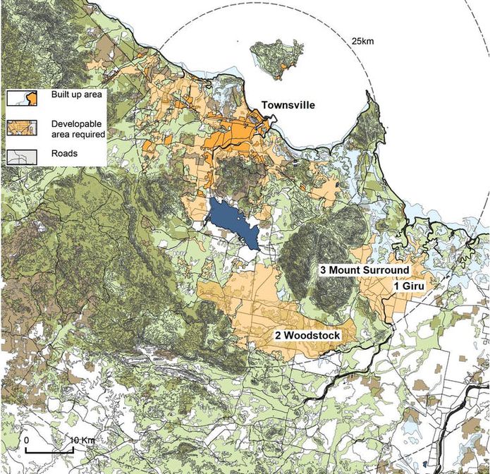 Scenario 1: Growth for Townsville